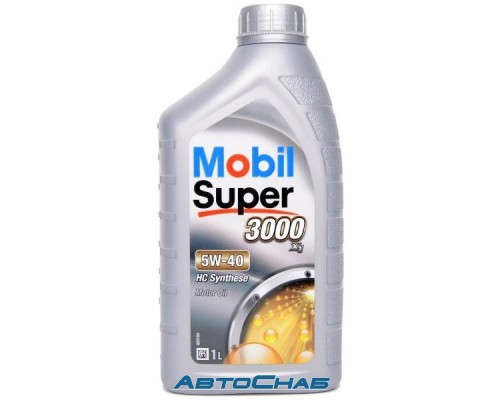 Mobil Super 3000 5W40 A3/B4, SN/SM 1л
